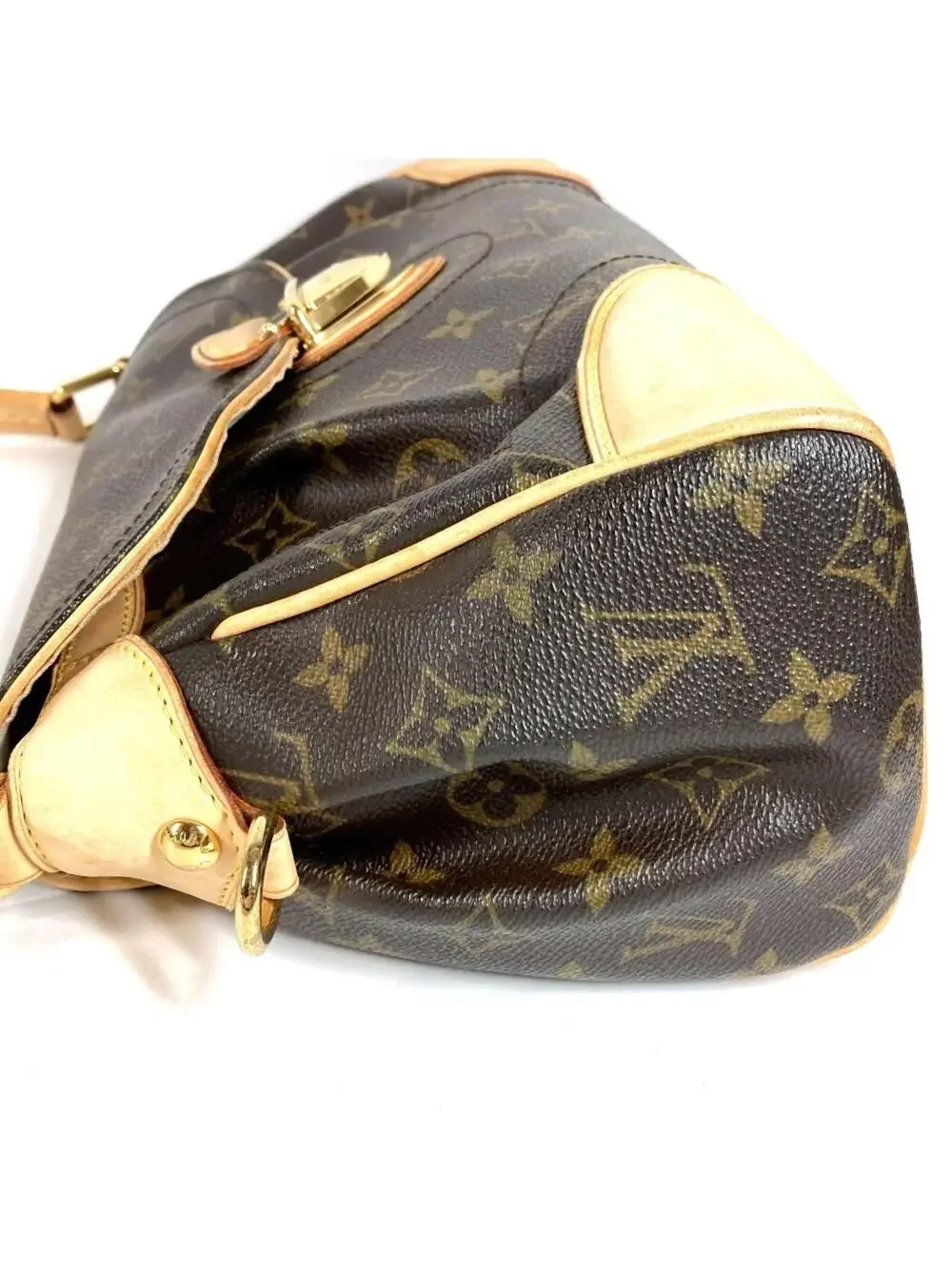 Louis Vuitton Beverly Handbag Canvas Mm #309923L11B
